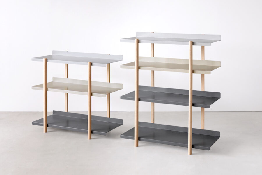 芦沢啓治氏がデザインしたシェルフシリーズ〈Marge shelf〉がDUENDEより3/10発売