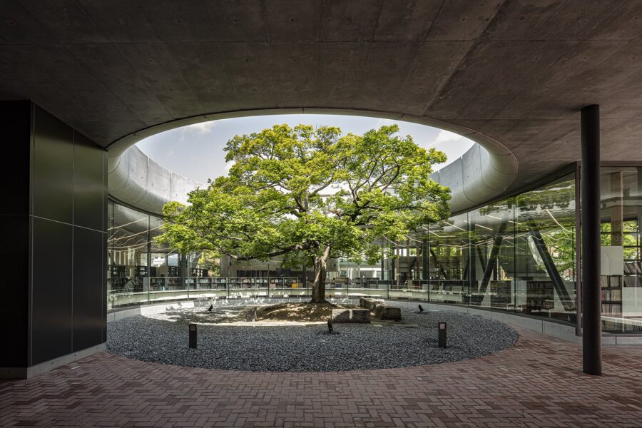 同志社香里中学校・高等学校メディアセンター（繁真館） / 八木佐千子・NASCA + partners