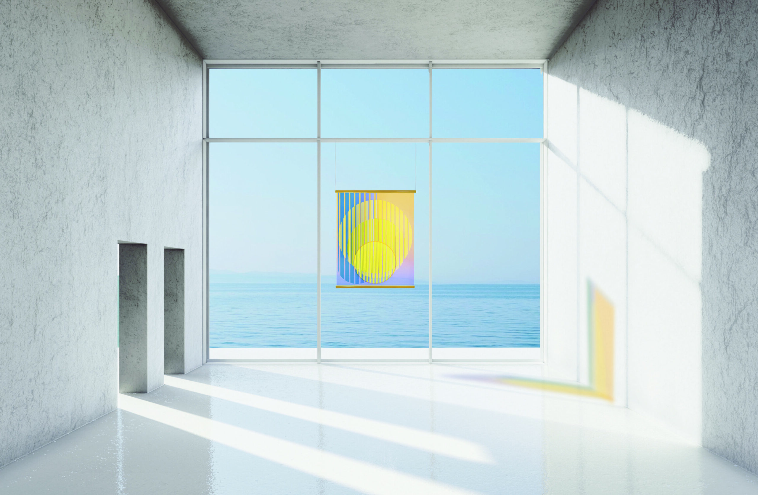 太陽光をアートに変えるタペストリー、ソーラーアート、マルヤン