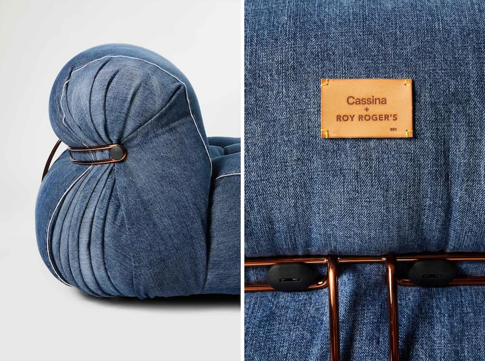 Cassina & Roy Roger's デニムソファ 944 SORIANA DENIM（ソリアナ デニム ソファ） Cassina