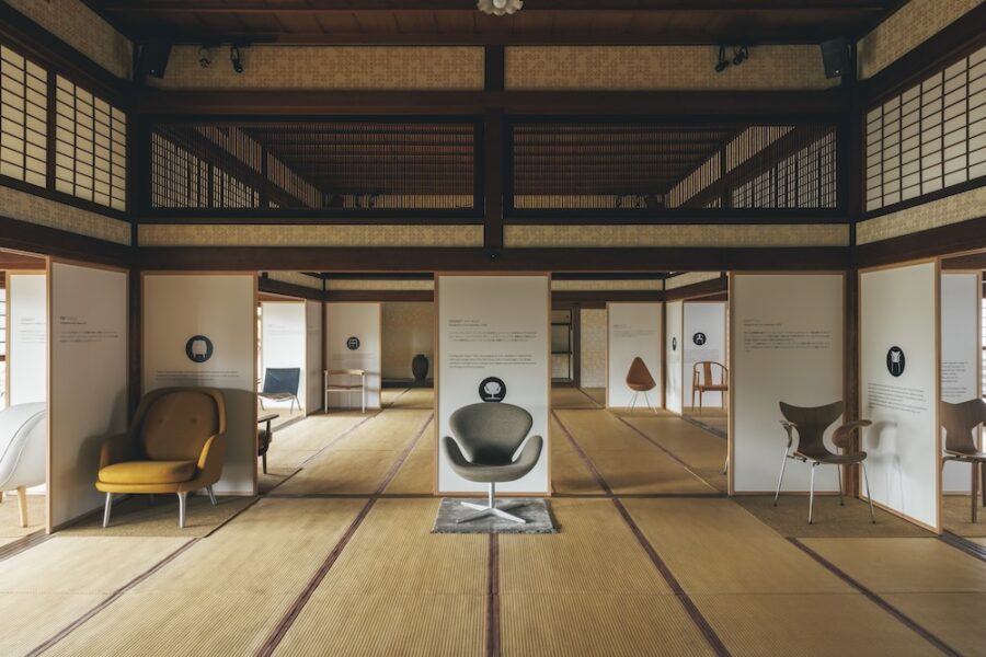 国指定名勝を有する柳川藩主⽴花邸 御花にてフリッツ・ハンセンの特別展示「FRITZ HANSEN EXHIBITION in 御花」開催中、2/25まで
