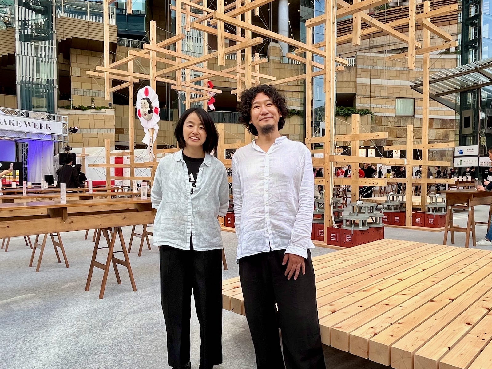CRAFT SAKE WEEK 2025」会場構成をMOUNT FUJI ARCHITECTS STUDIO が