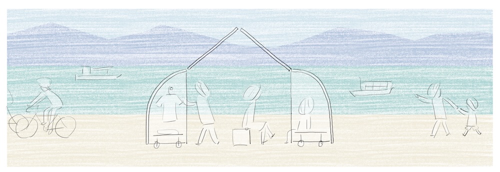 「ひろしま国際建築祭2025」移動方キオスクPJ