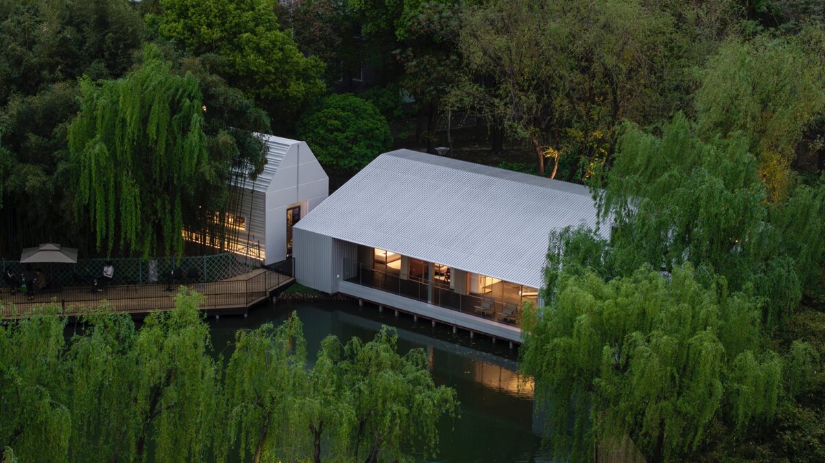 〈ザ・レイクハウス（The Lake House）〉設計：ウートピア・ラボ（Wutopia Lab）