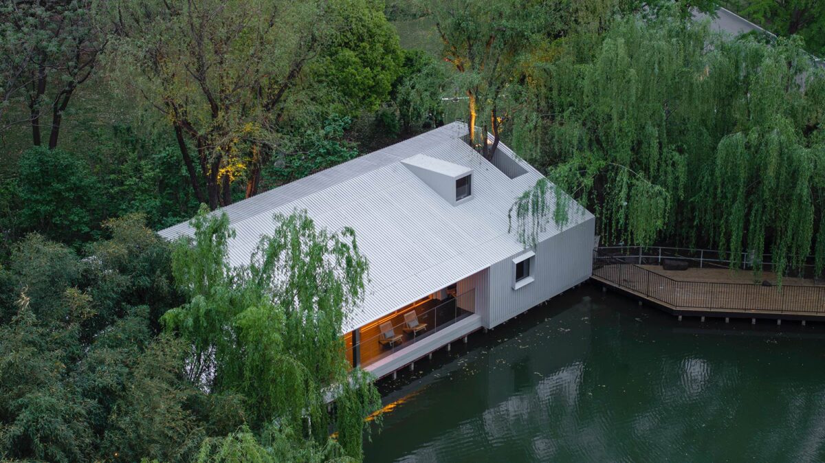〈ザ・レイクハウス（The Lake House）〉設計：ウートピア・ラボ（Wutopia Lab）