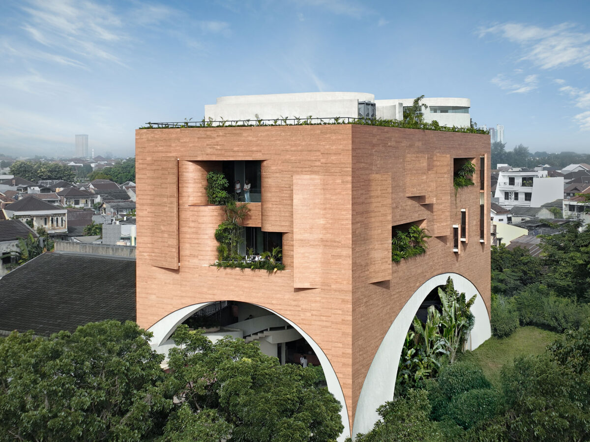 〈セージハウス・オフィスガーデン（Sagehaus Office Garden）〉設計：RAD+ar（Research Artistic Design + architecture）