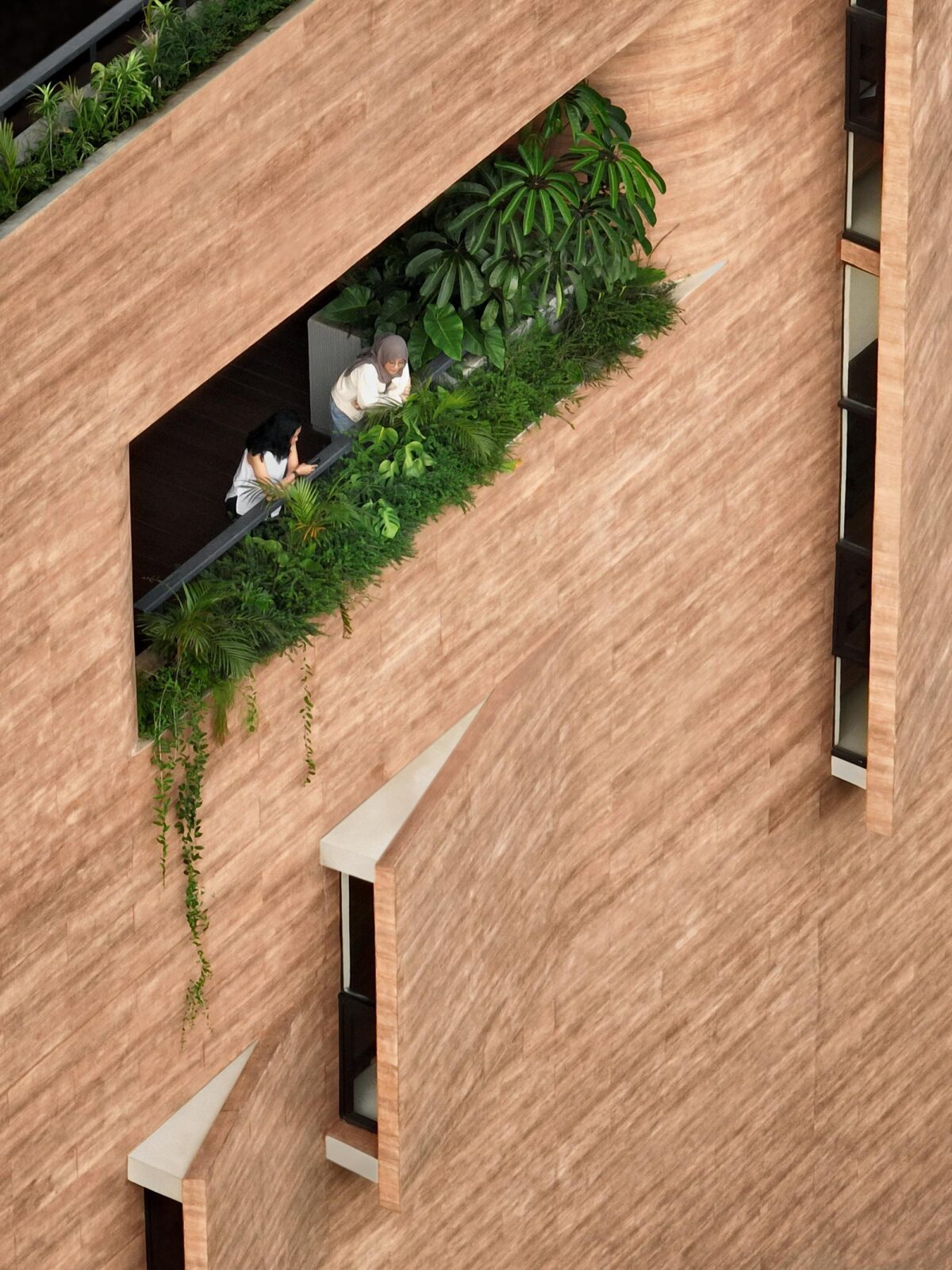 〈セージハウス・オフィスガーデン（Sagehaus Office Garden）〉設計：RAD+ar（Research Artistic Design + architecture）