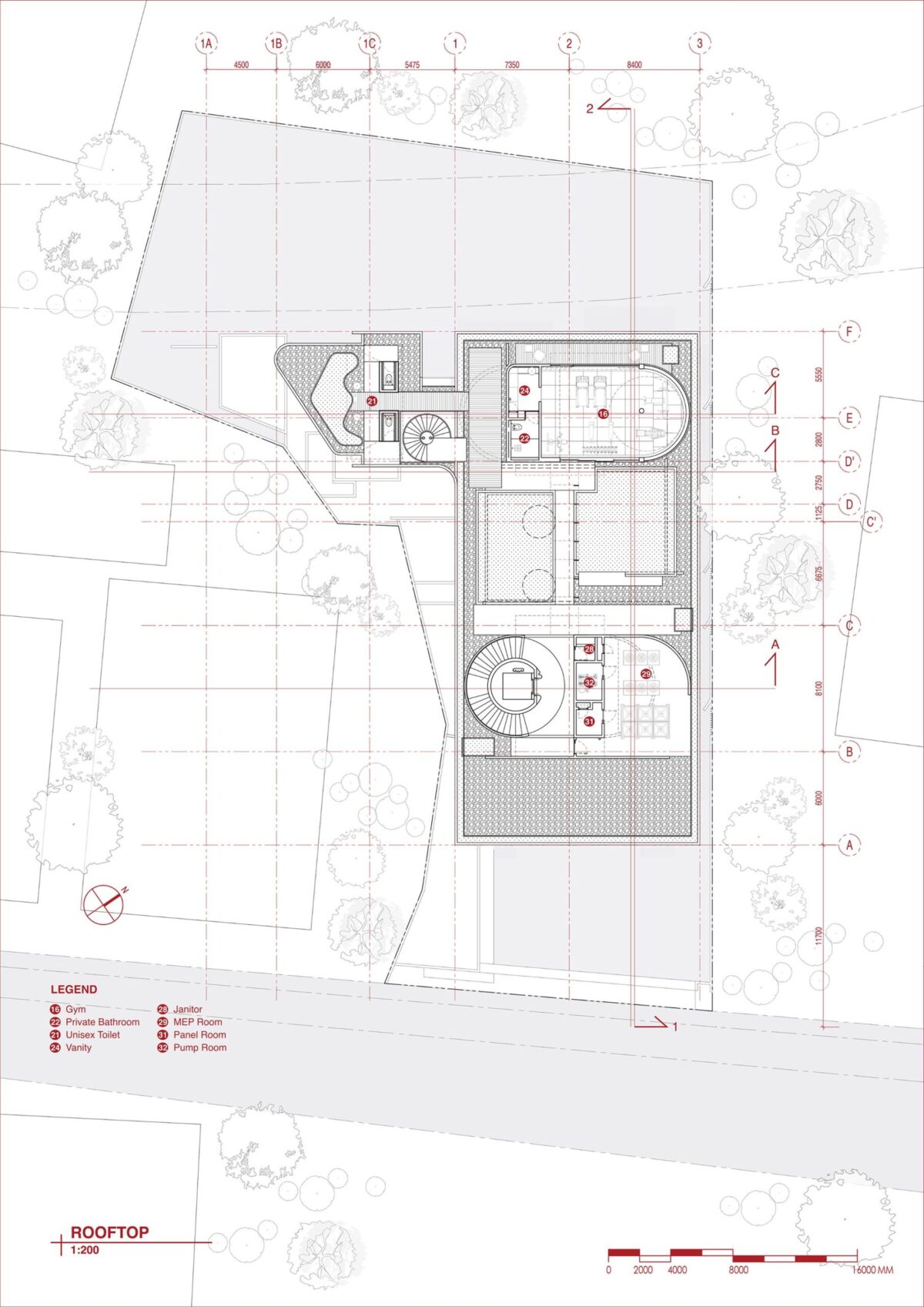 〈セージハウス・オフィスガーデン（Sagehaus Office Garden）〉設計：RAD+ar（Research Artistic Design + architecture）