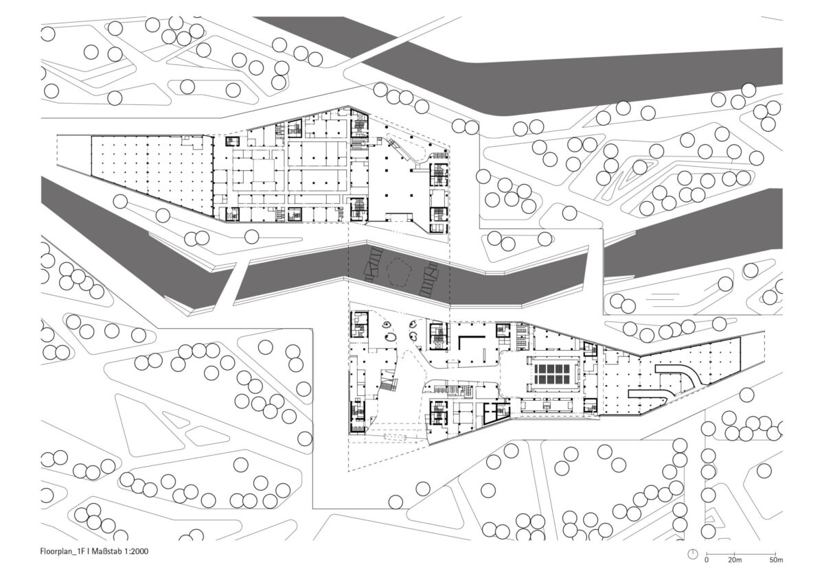 〈鄭州黄河博物館（Yellow River National Museum in Zhengzhou）〉設計：gmp（von Gerkan, Marg and Partners）