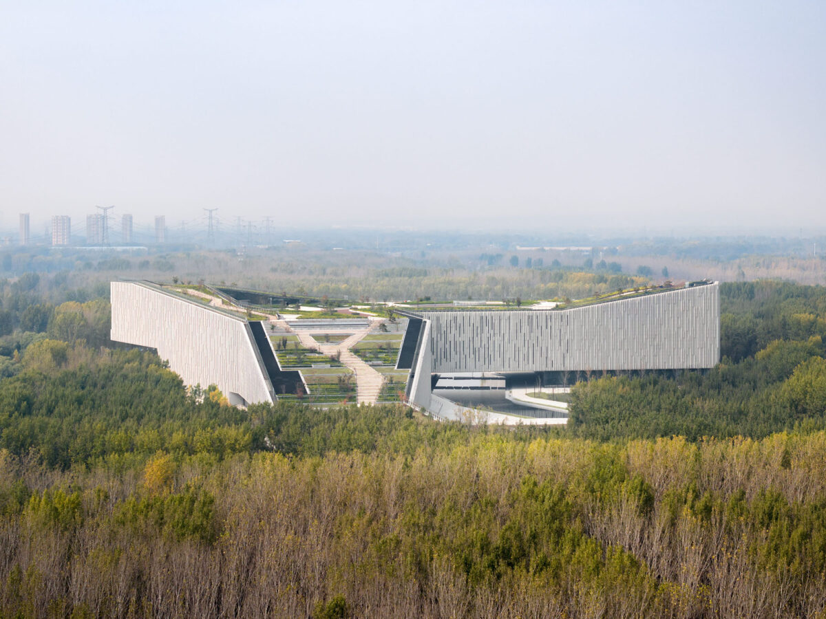 〈鄭州黄河博物館（Yellow River National Museum in Zhengzhou）〉設計：gmp（von Gerkan, Marg and Partners）