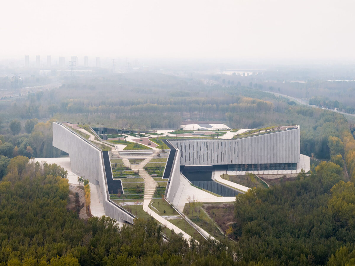 〈鄭州黄河博物館（Yellow River National Museum in Zhengzhou）〉設計：gmp（von Gerkan, Marg and Partners）
