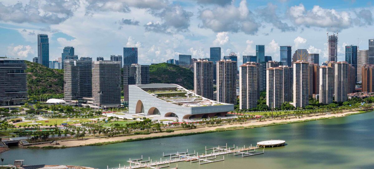 〈横琴文化芸術複合施設（Hengqin Culture & Art Complex）〉設計：アトリエ・アペイロン（Atelier Apeiron）