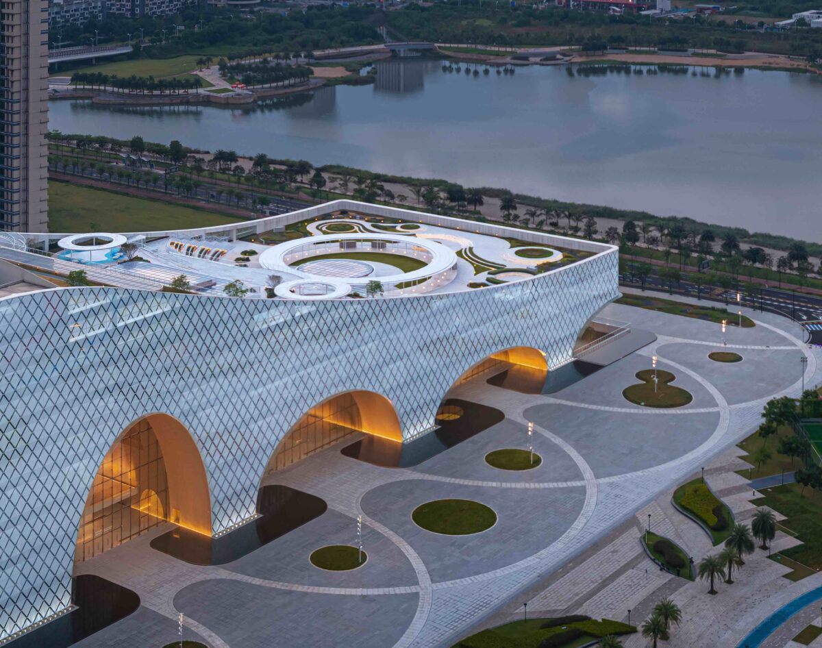 〈横琴文化芸術複合施設（Hengqin Culture & Art Complex）〉設計：アトリエ・アペイロン（Atelier Apeiron）