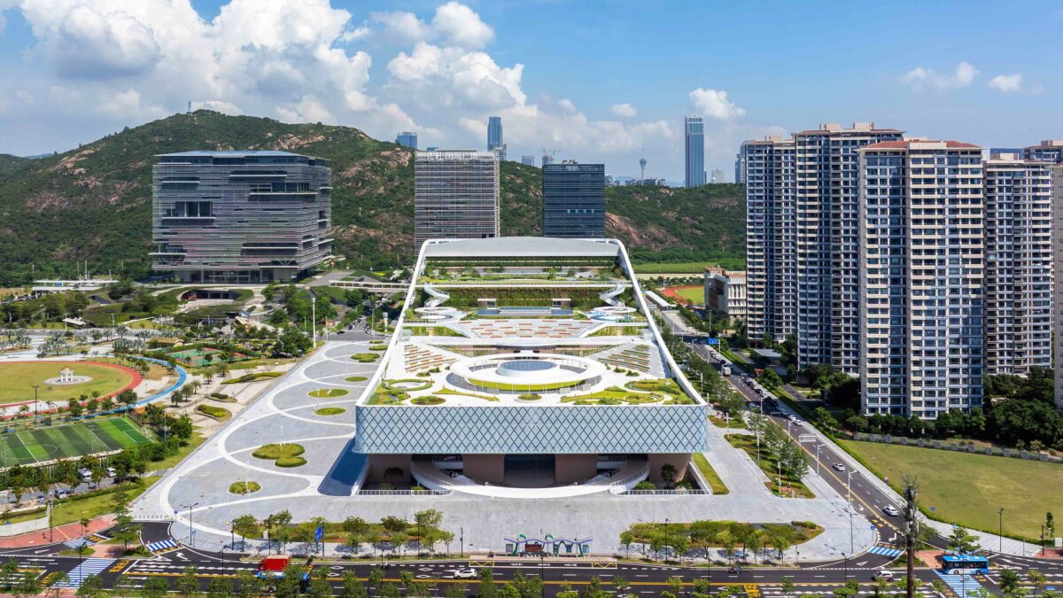 〈横琴文化芸術複合施設（Hengqin Culture & Art Complex）〉設計：アトリエ・アペイロン（Atelier Apeiron）