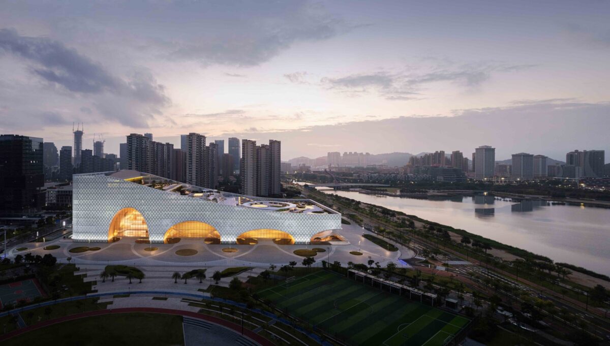 〈横琴文化芸術複合施設（Hengqin Culture & Art Complex）〉設計：アトリエ・アペイロン（Atelier Apeiron）