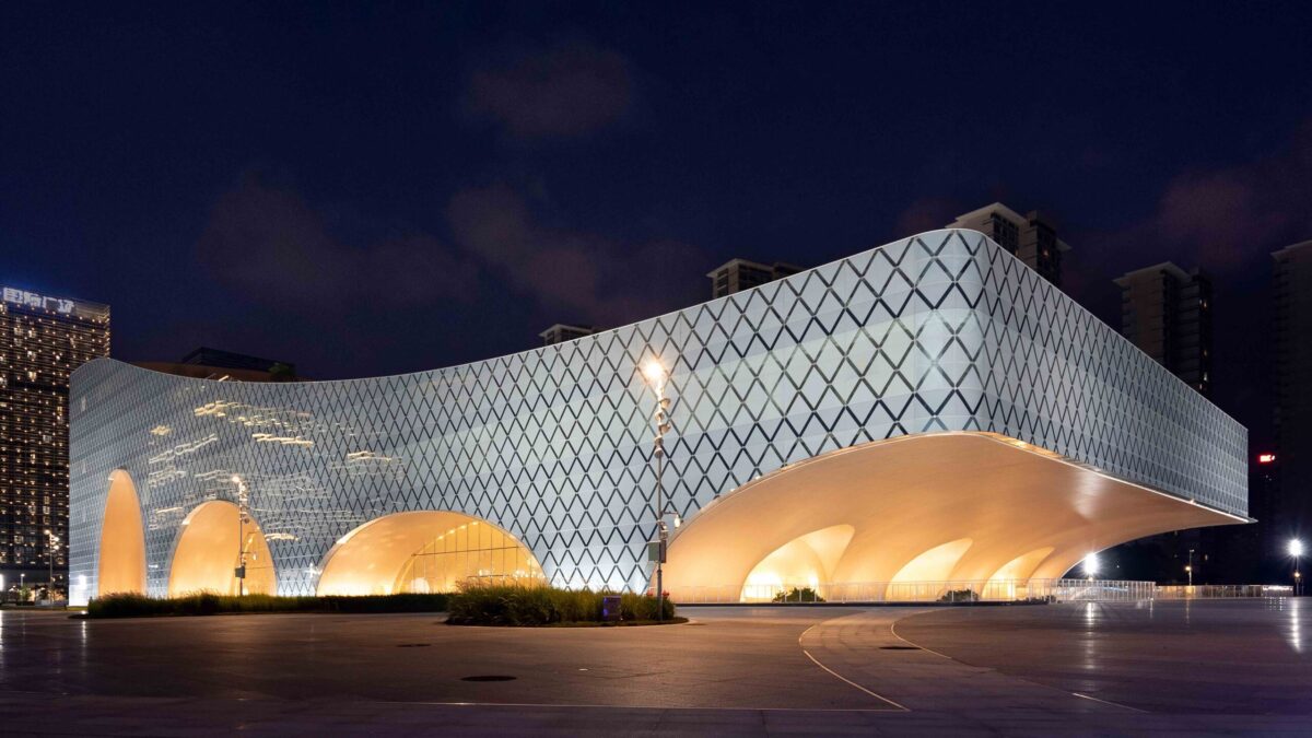 〈横琴文化芸術複合施設（Hengqin Culture & Art Complex）〉設計：アトリエ・アペイロン（Atelier Apeiron）