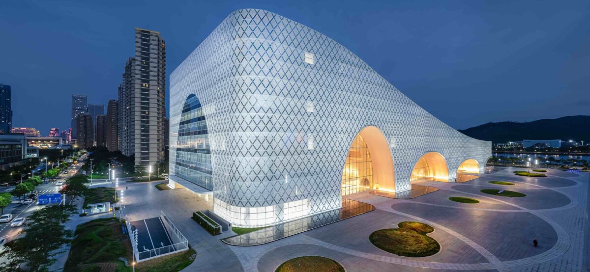 〈横琴文化芸術複合施設（Hengqin Culture & Art Complex）〉設計：アトリエ・アペイロン（Atelier Apeiron）