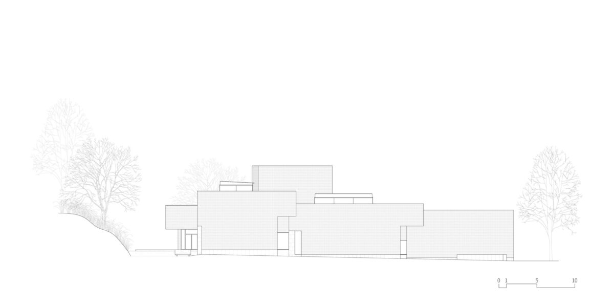〈黄龍山・紫砂鉱泉博物館（Huanglong Mountain·Zisha Mineral Source Museum）〉設計：アトリエXÜK（Atelier XÜK）