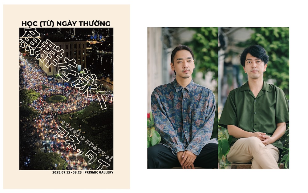 studio anettai「HỌC (TỪ) NGÀY THƯỢNG – 魚群を泳ぐ」展 プリズミックギャラリーにて開催