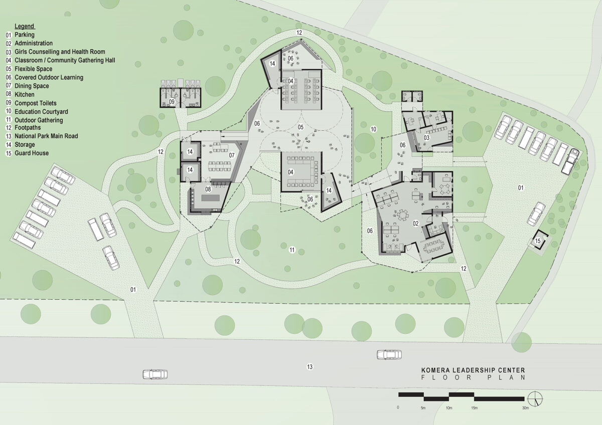 〈コメラ・リーダーシップ・センター（Komera Leadership Center）〉設計：BE_Design