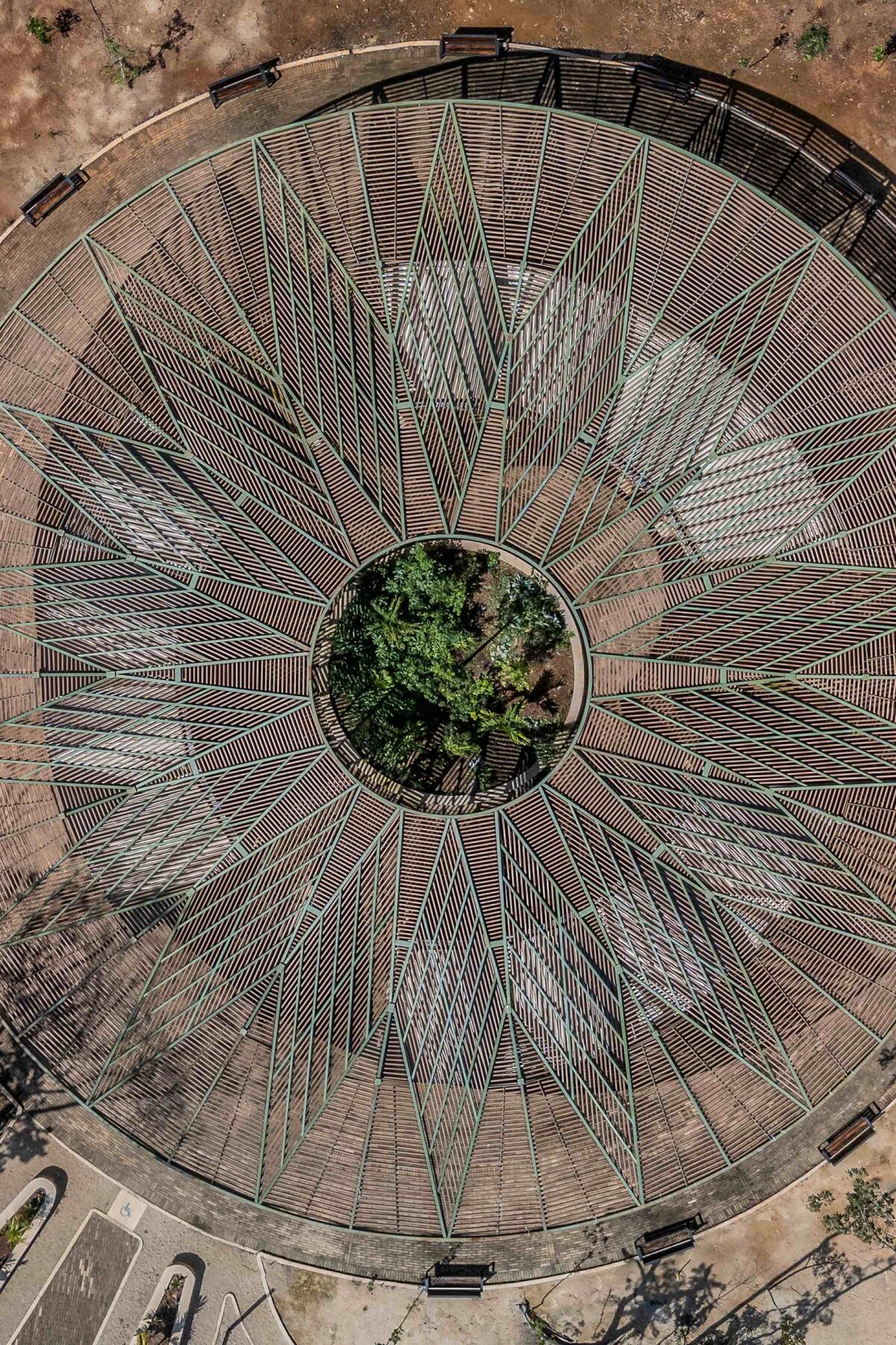 〈キンタナ・ロー公園（Parque Quintana Roo）〉設計：AIDIA STUDIO