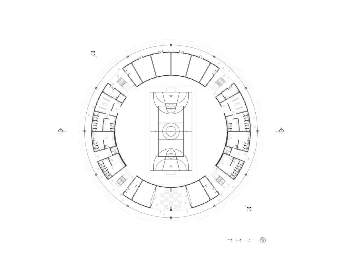 〈キンタナ・ロー公園（Parque Quintana Roo）〉設計：AIDIA STUDIO