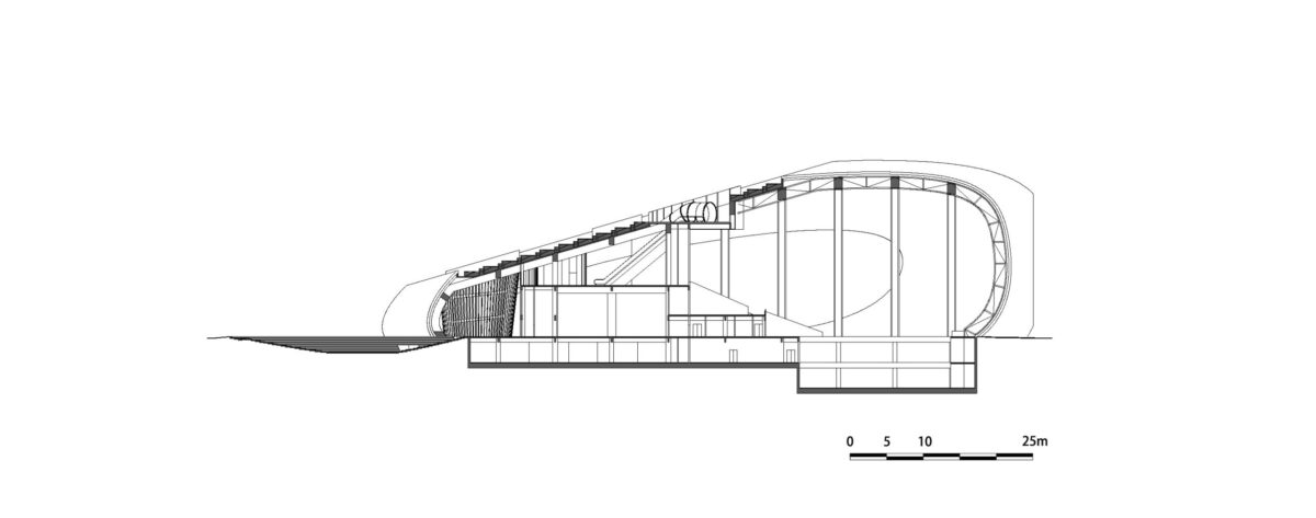 〈雅安パンダパフォーマンスセンター（Ya’an Panda Performance Center ）〉設計：ZXDアーキテクツ（ZXD Architects）