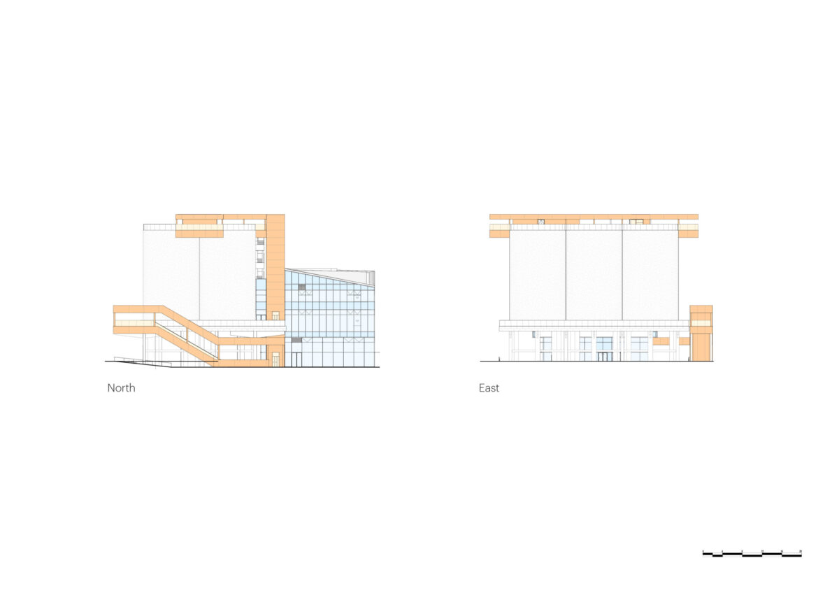 〈GATE M ウェストバンド・ドリーム・センター（GATE M West Bund Dream Center）〉設計：MVRDV