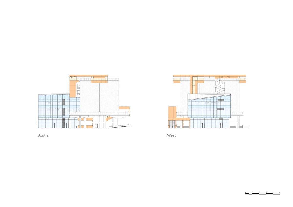 〈GATE M ウェストバンド・ドリーム・センター（GATE M West Bund Dream Center）〉設計：MVRDV