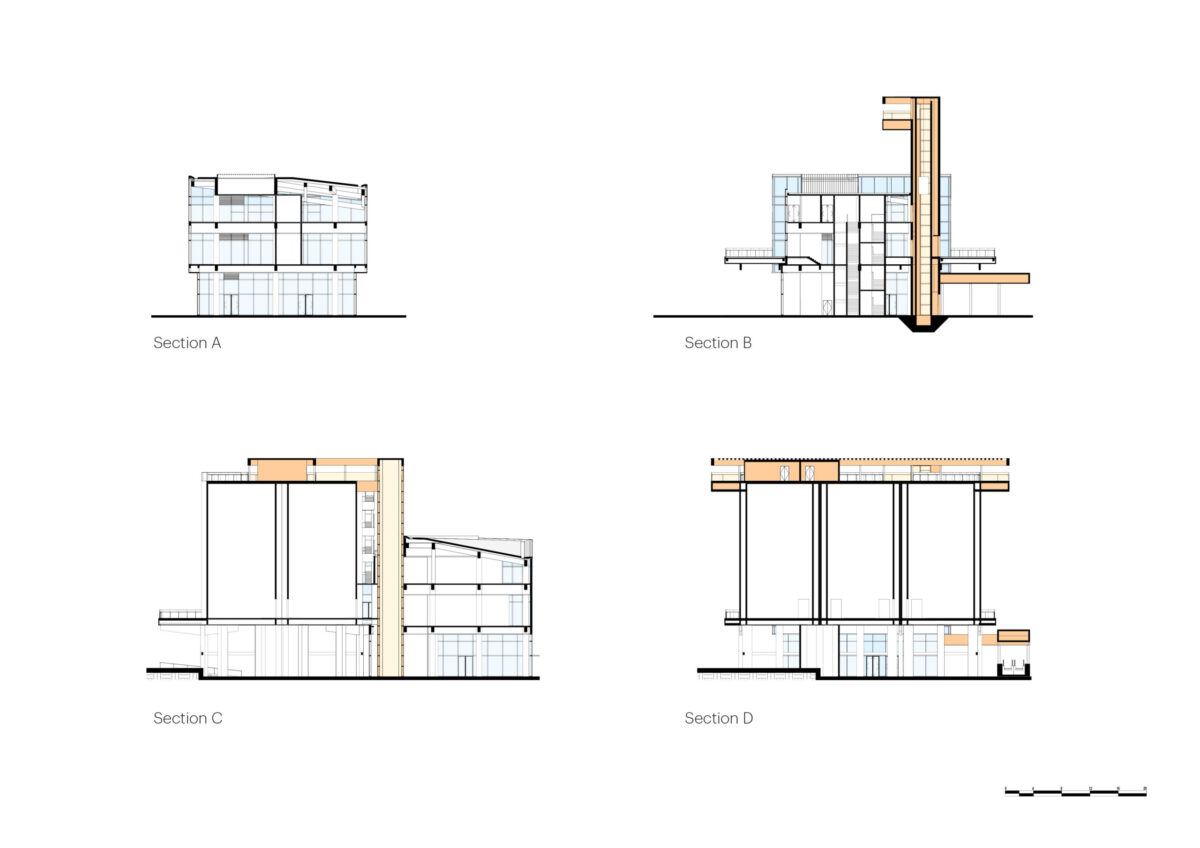 〈GATE M ウェストバンド・ドリーム・センター（GATE M West Bund Dream Center）〉設計：MVRDV