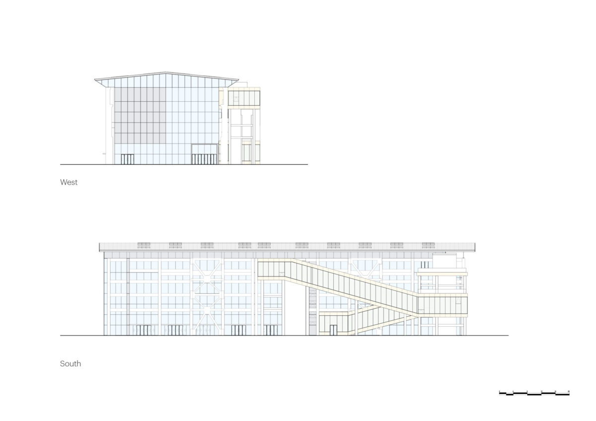 〈GATE M ウェストバンド・ドリーム・センター（GATE M West Bund Dream Center）〉設計：MVRDV