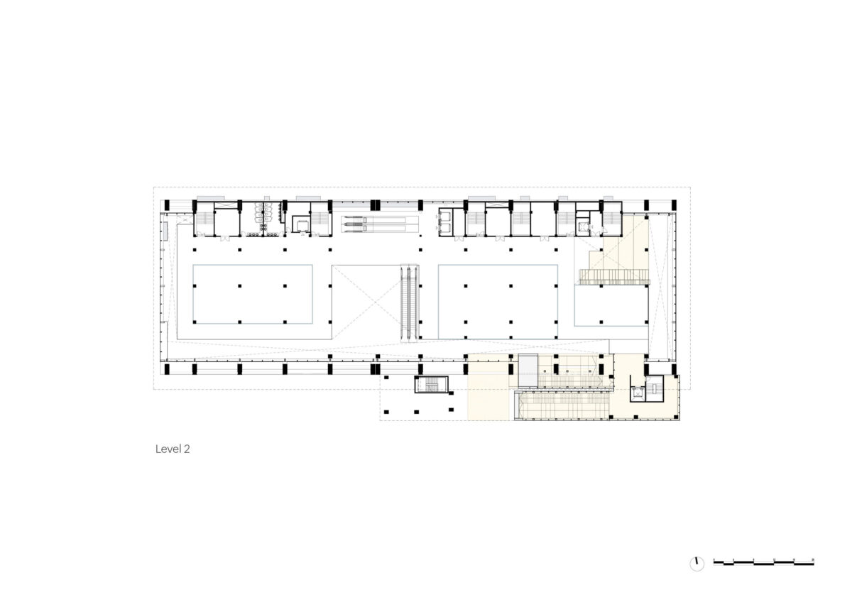 〈GATE M ウェストバンド・ドリーム・センター（GATE M West Bund Dream Center）〉設計：MVRDV