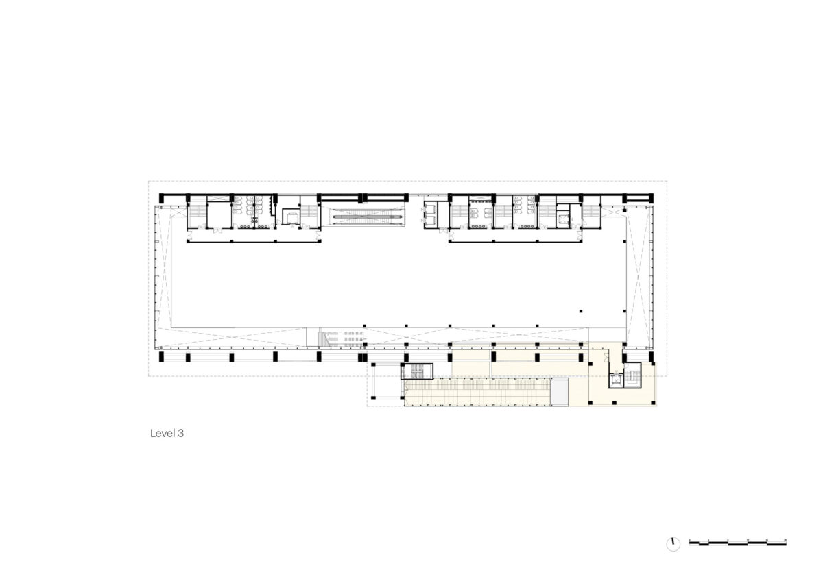 〈GATE M ウェストバンド・ドリーム・センター（GATE M West Bund Dream Center）〉設計：MVRDV