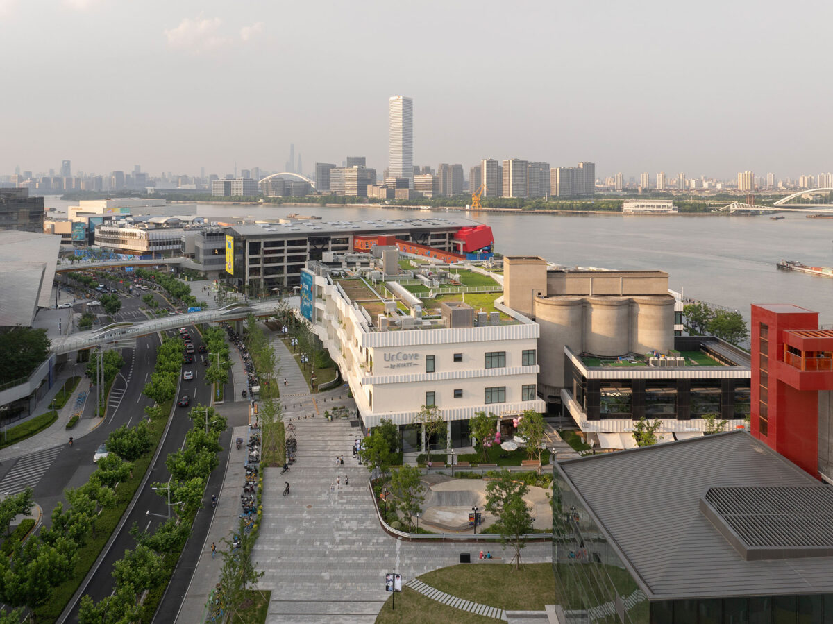 〈GATE M ウェストバンド・ドリーム・センター（GATE M West Bund Dream Center）〉設計：MVRDV