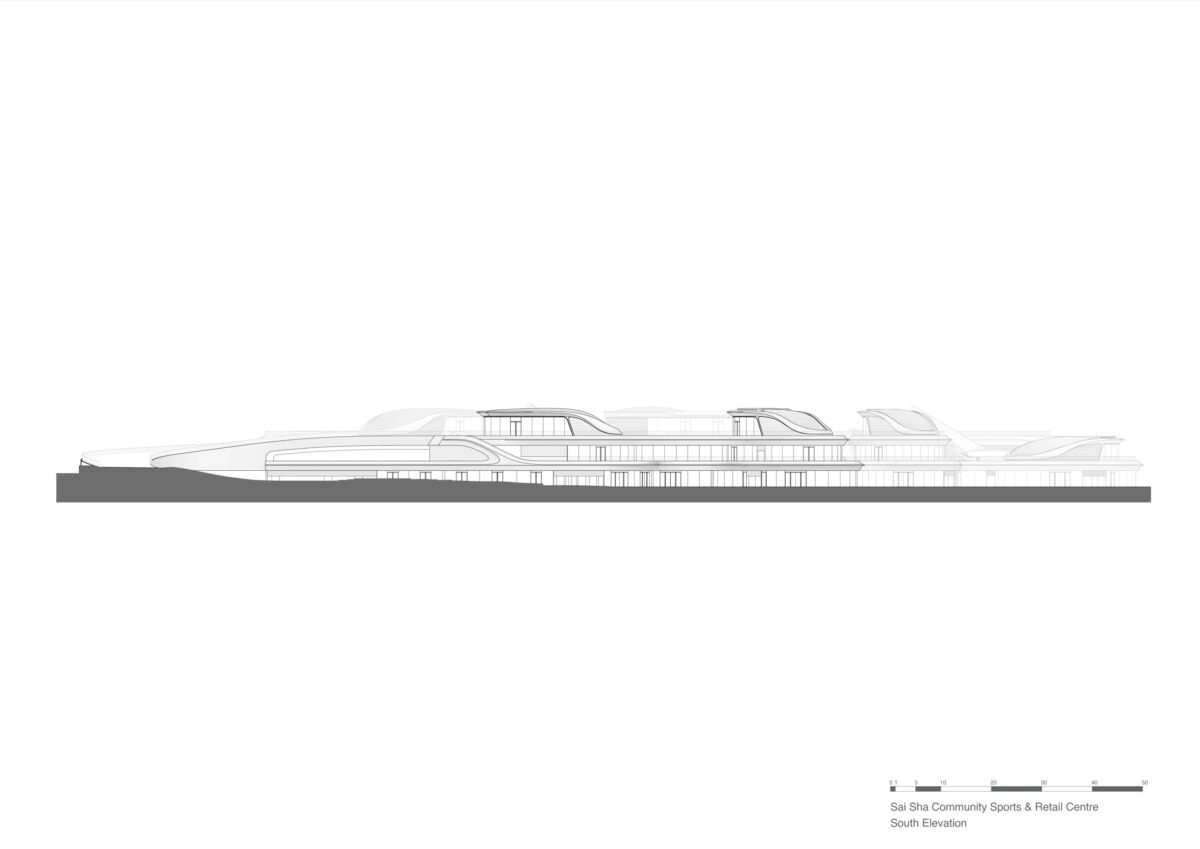 〈西沙GO PARK（GO PARK Sai Sha）〉設計：ザハ・ハディド・アーキテクツ（Zaha Hadid Architects）