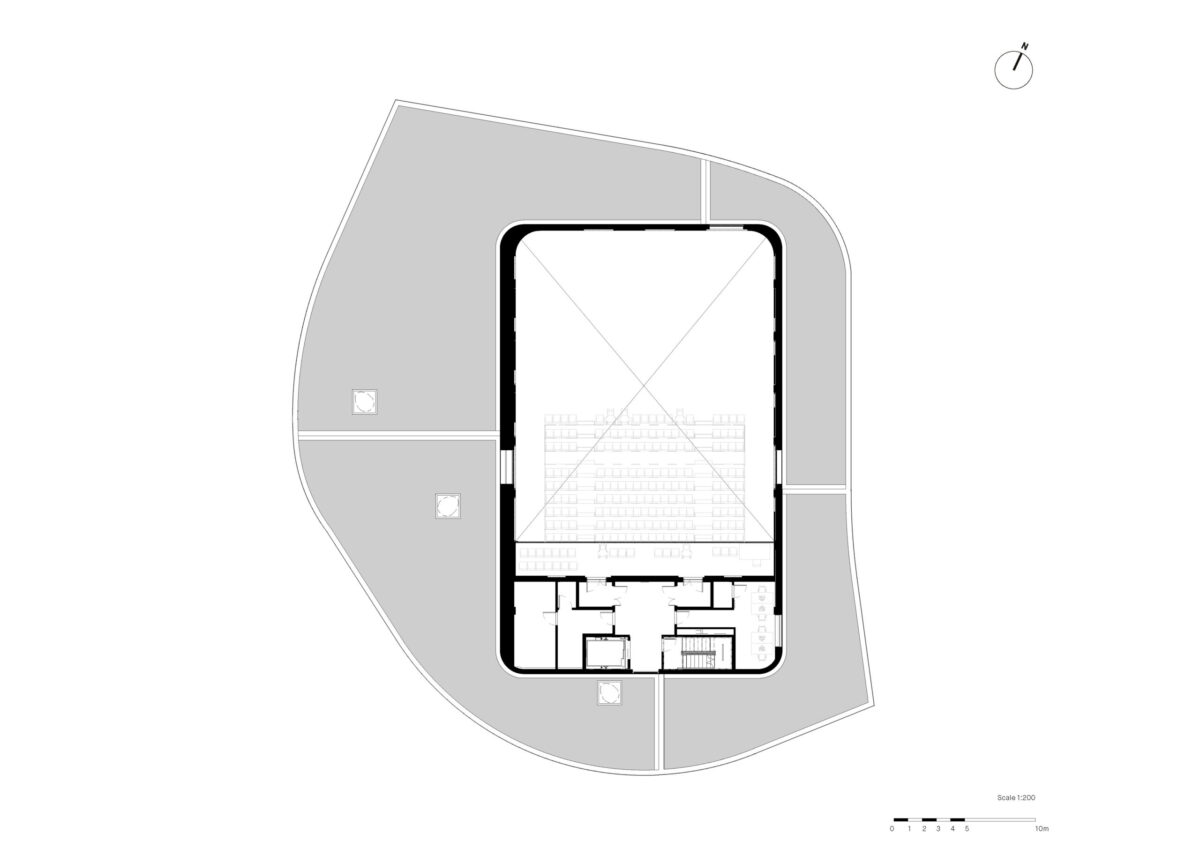 〈ドリス・デューク・シアター（Doris Duke Theatre）〉設計：メカノー（Mecanoo）