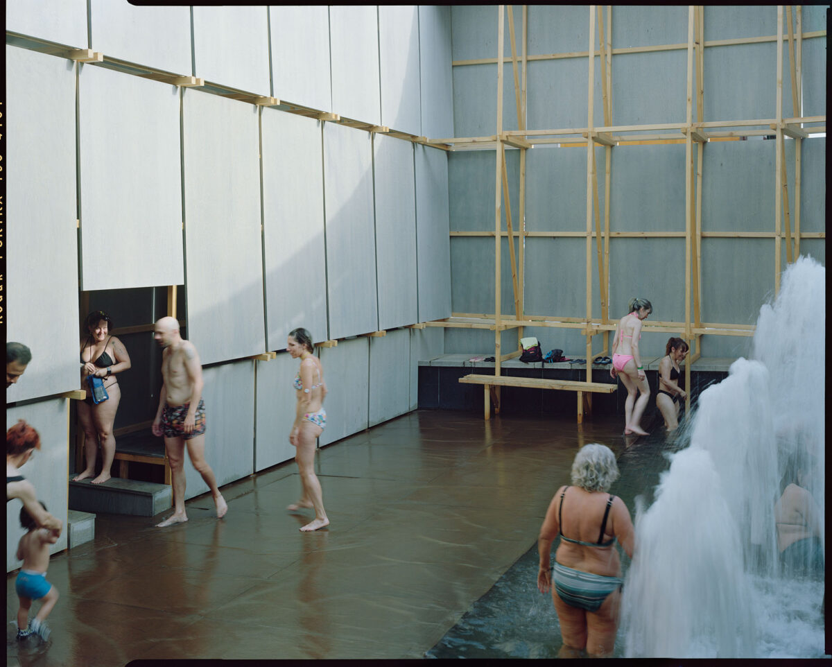 〈ラウンドアバウト・バス（Round About Baths）〉設計：レオポルド・バンチーニ（Leopold Banchini）