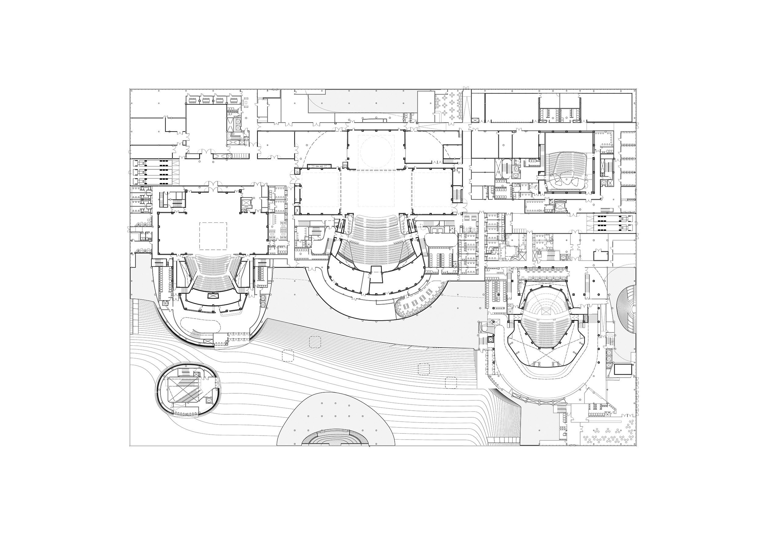 〈衛武営国家芸術文化センター（National Kaohsiung Centre for the Arts）〉設計：メカノー（Mecanoo）