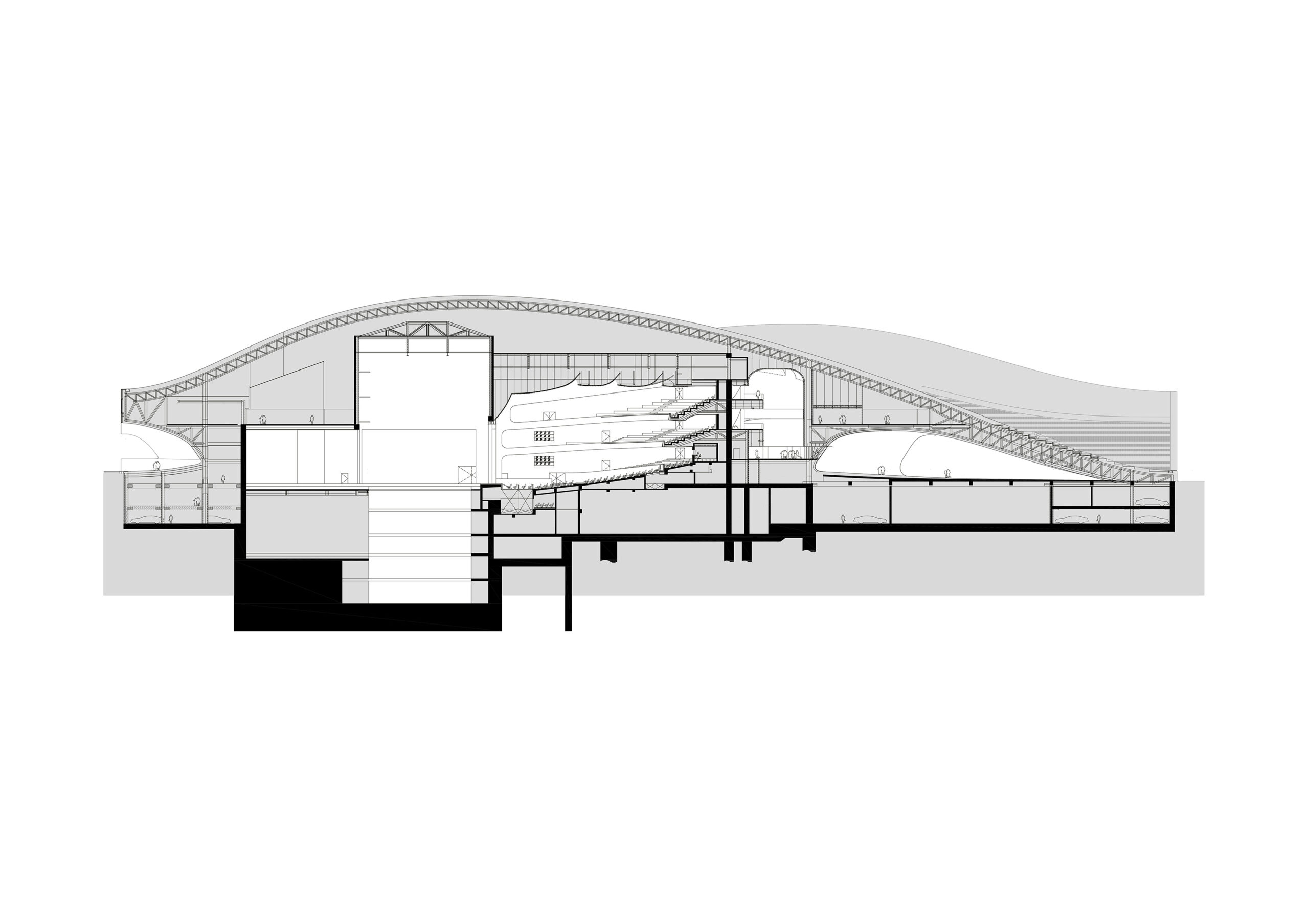 〈衛武営国家芸術文化センター（National Kaohsiung Centre for the Arts）〉設計：メカノー（Mecanoo）