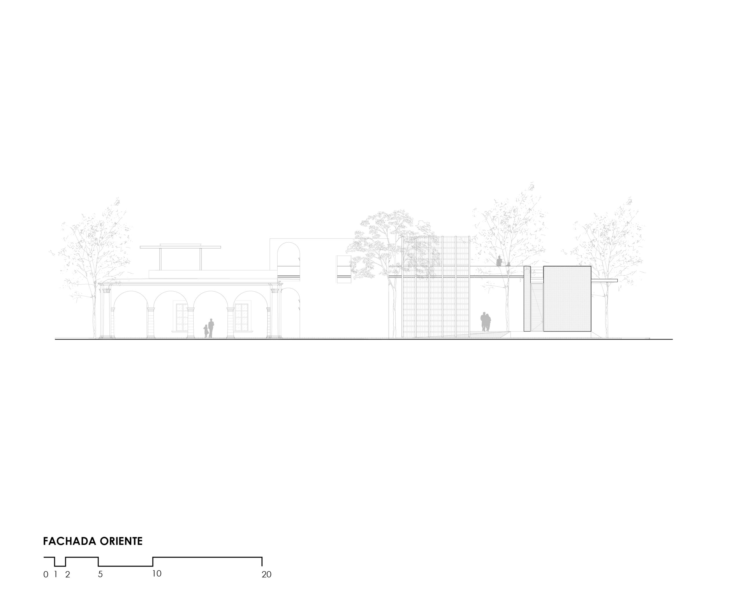 〈旧サン・ブラス税関・文化センター（Ex Aduana San Blas / Cultural Center）〉設計：コレクティボc733（Colectivo c733）