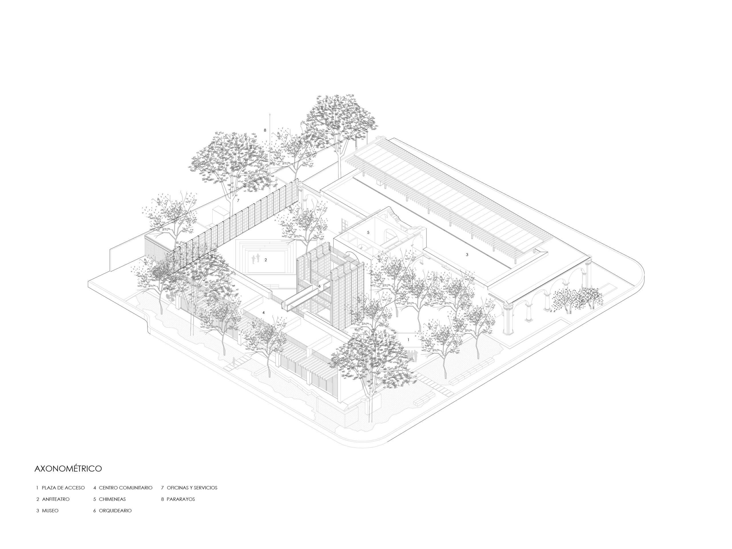 〈旧サン・ブラス税関・文化センター（Ex Aduana San Blas / Cultural Center）〉設計：コレクティボc733（Colectivo c733）