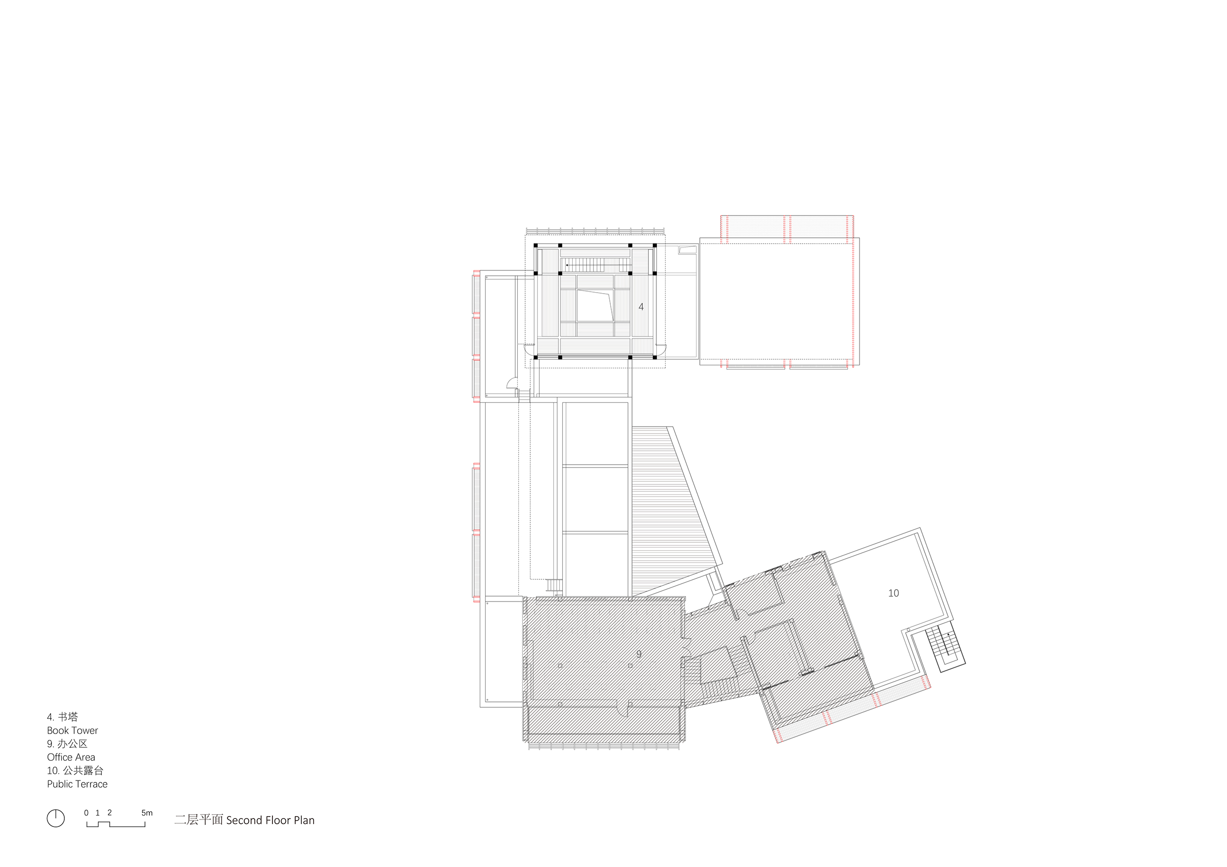〈西渓・ゴールドマイ・ブックストア（Xixi Goldmye Bookstore）〉設計：アトリエ・ウェン・アーキ（Atelier Wen’Arch）