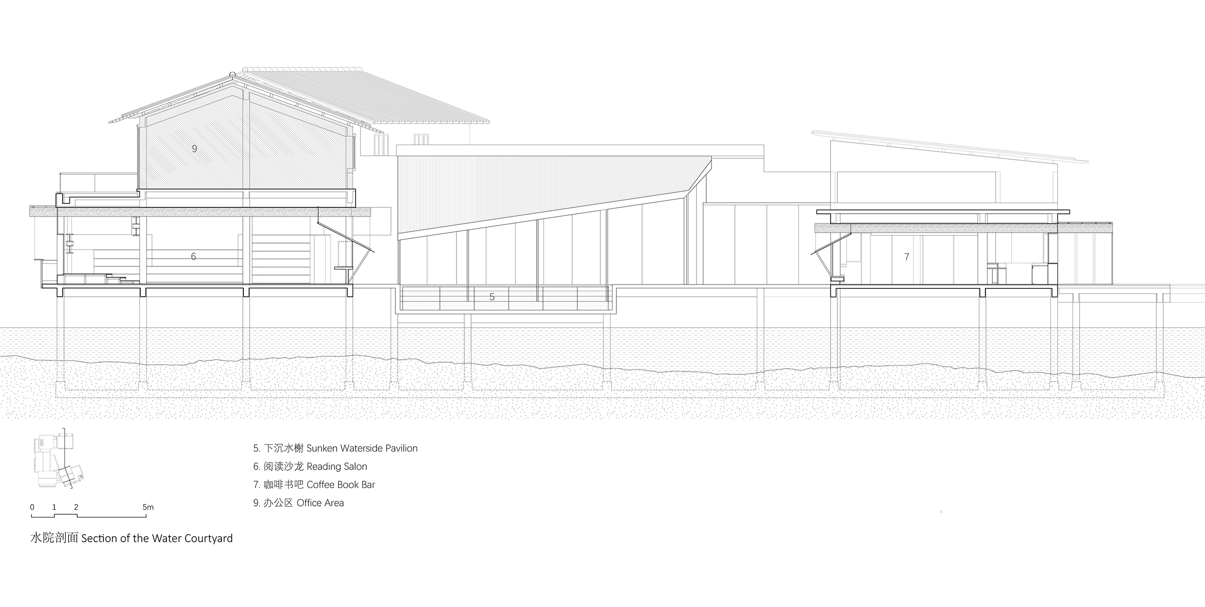 〈西渓・ゴールドマイ・ブックストア（Xixi Goldmye Bookstore）〉設計：アトリエ・ウェン・アーキ（Atelier Wen’Arch）