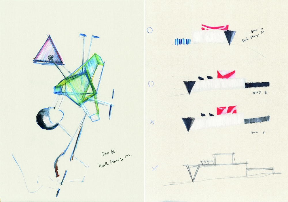 中村キース・ヘリング美術館「北川原温　時間と空間の星座」展