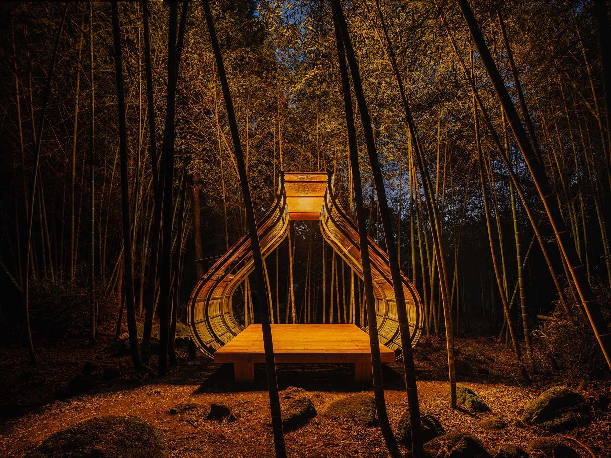 〈Bamboo Cabin Plan: Sticky Rice Dumpling〉設計：チェン・ツン・フェン（Cheng Tsung FENG）