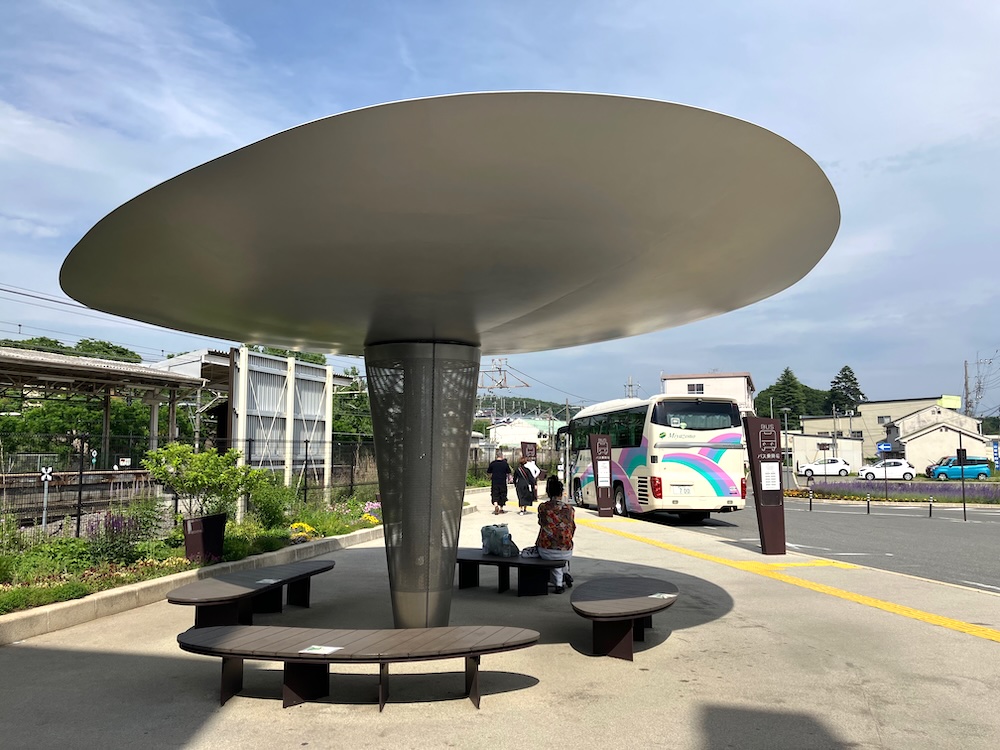 JR小淵沢駅 駅前広場