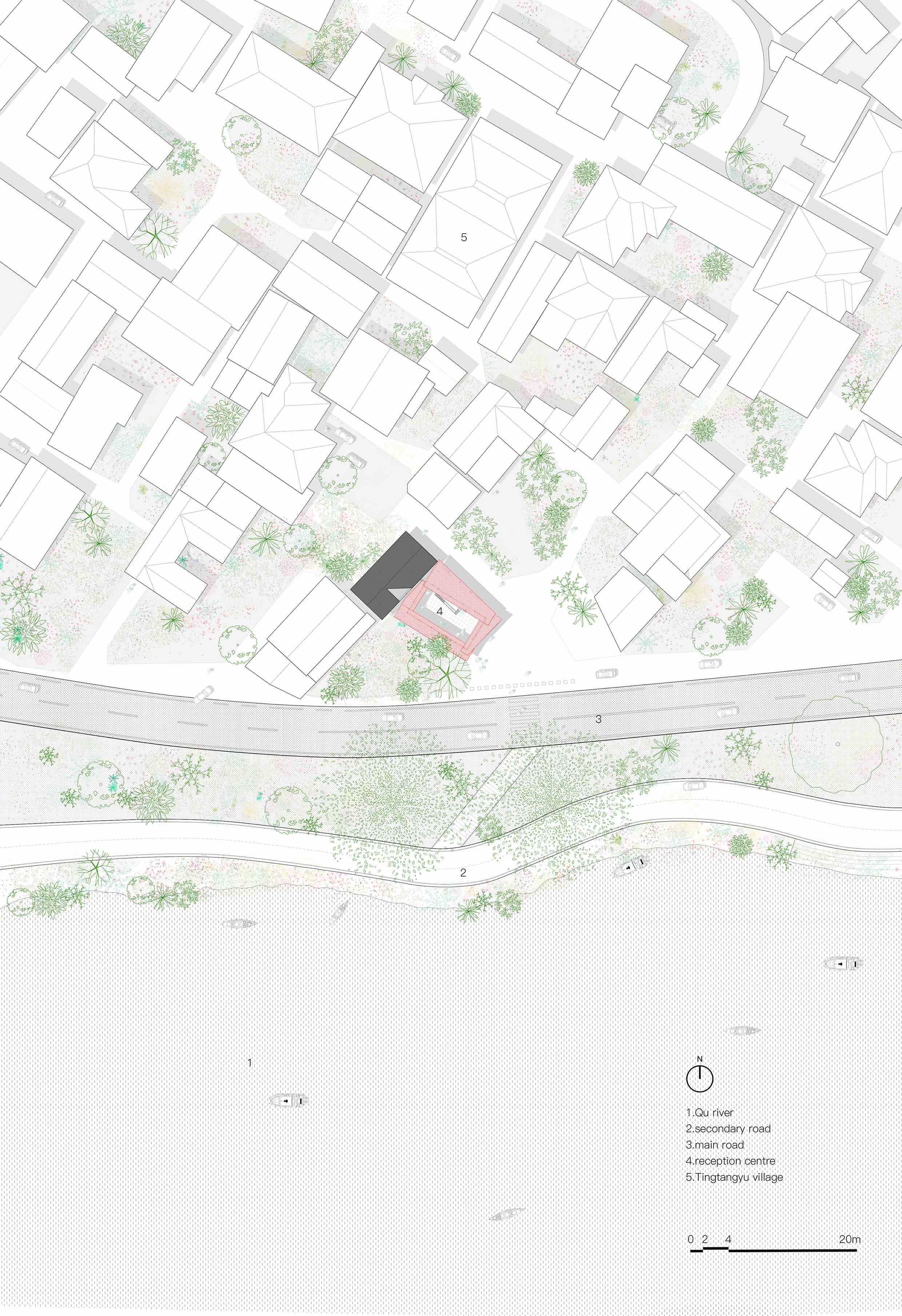 〈竜游ツーリストセンター（Longyou Tourist Center）〉設計：アトリエtao+c（atelier tao+c）