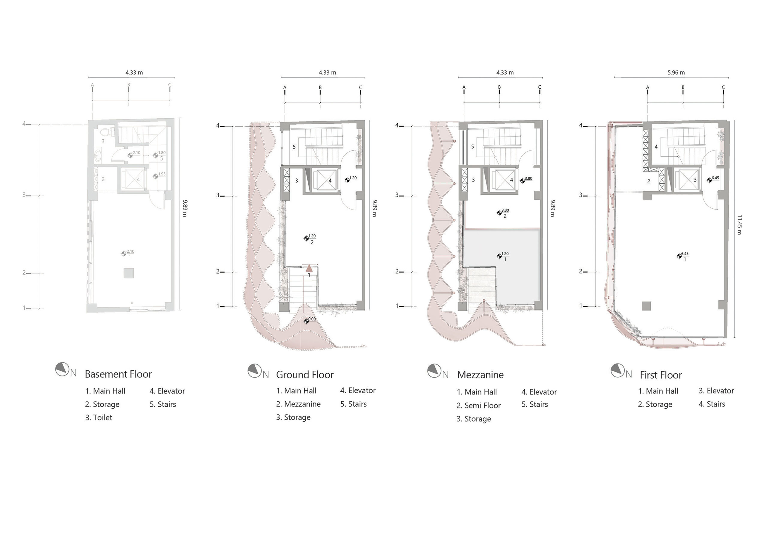 〈アルガヴァン商業プロジェクト（Arghavan Commercial Project）〉設計：13 Degrees Architecture Studio