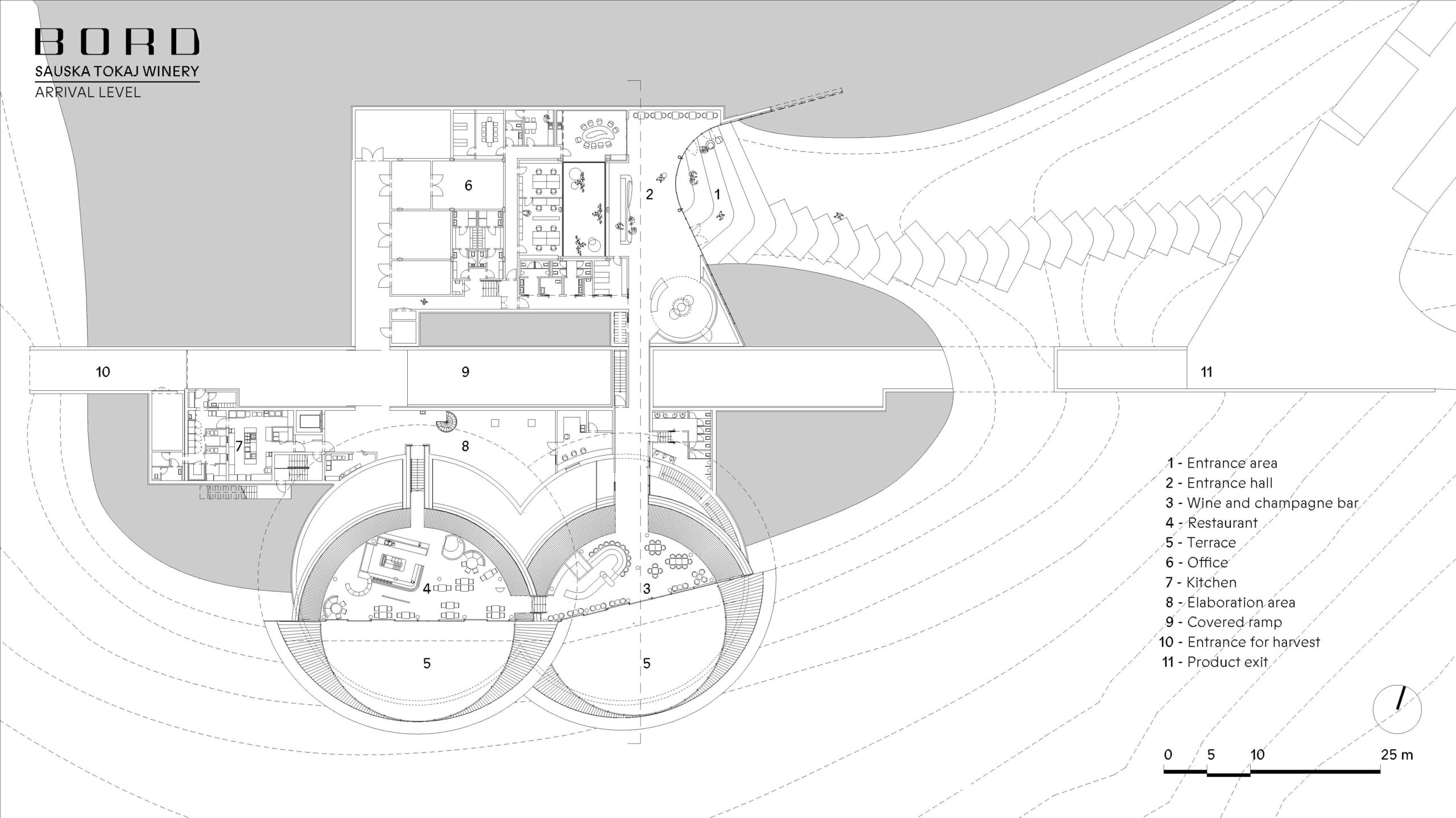 〈サウシュカ・トカイ（Sauska Tokaj）〉設計：BORD建築スタジオ（BORD Architectural Studio）