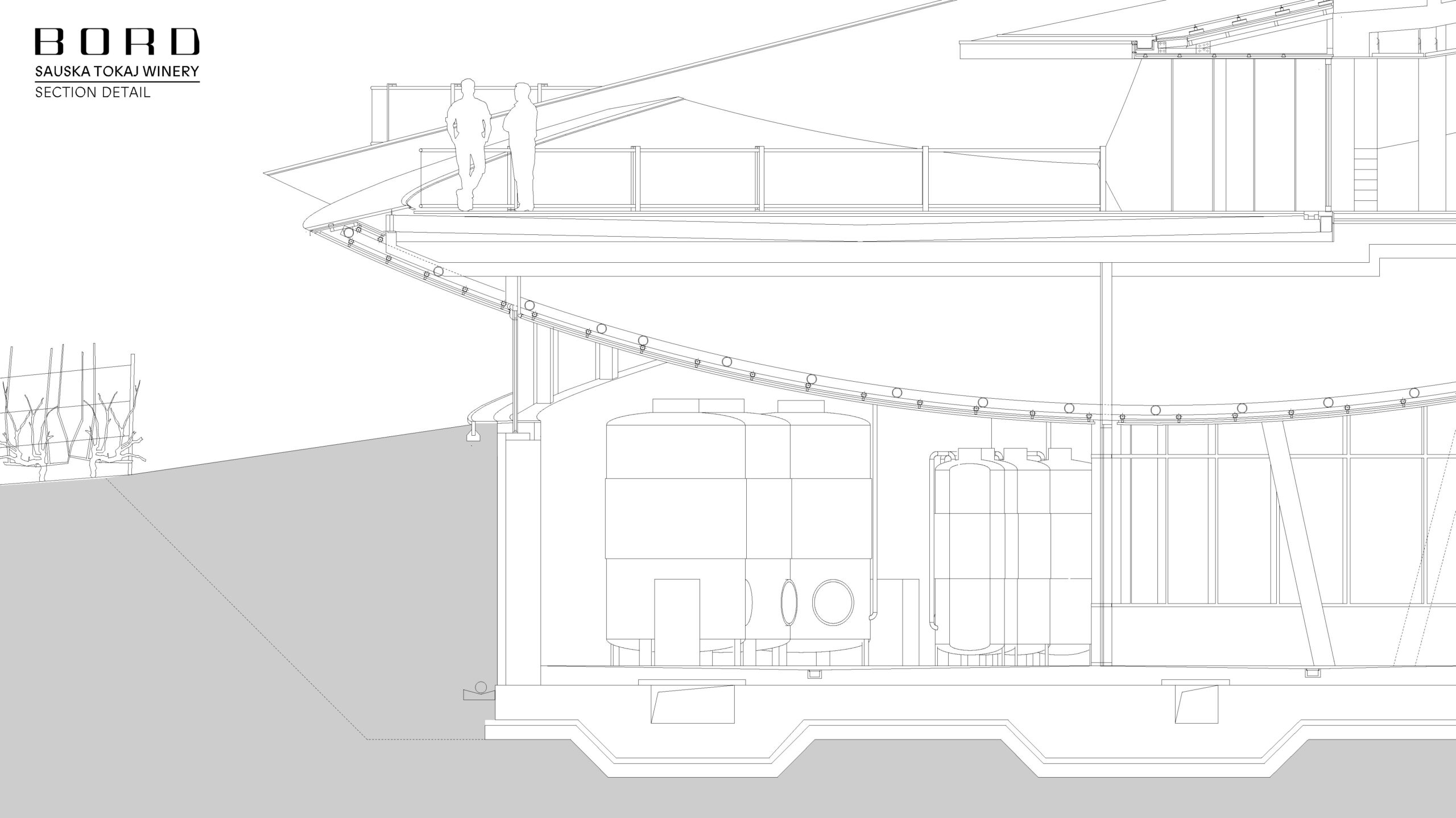 〈サウシュカ・トカイ（Sauska Tokaj）〉設計：BORD建築スタジオ（BORD Architectural Studio）